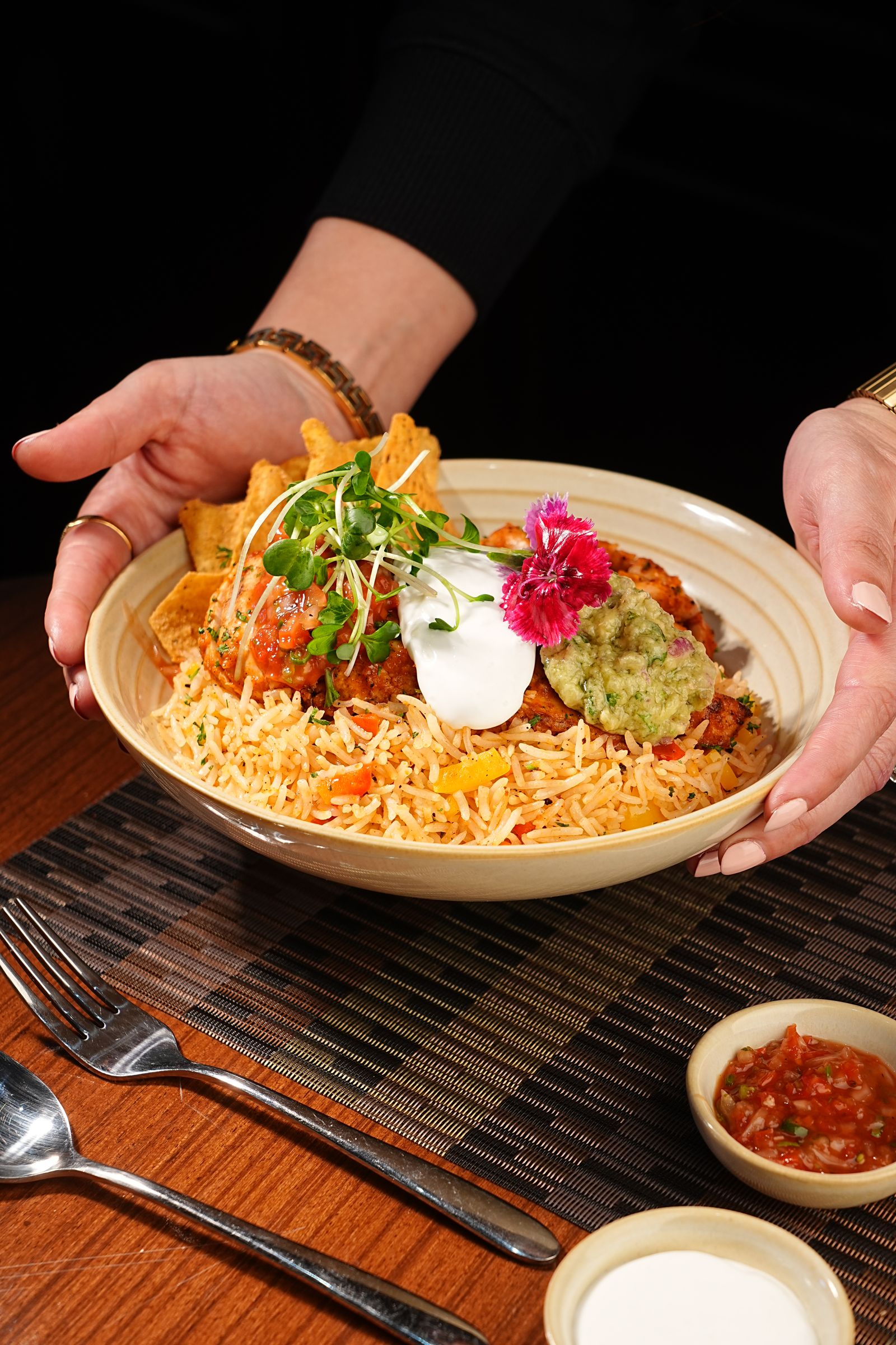 Cloud by Vintage Culture β Mexican-style shrimp rice bowl