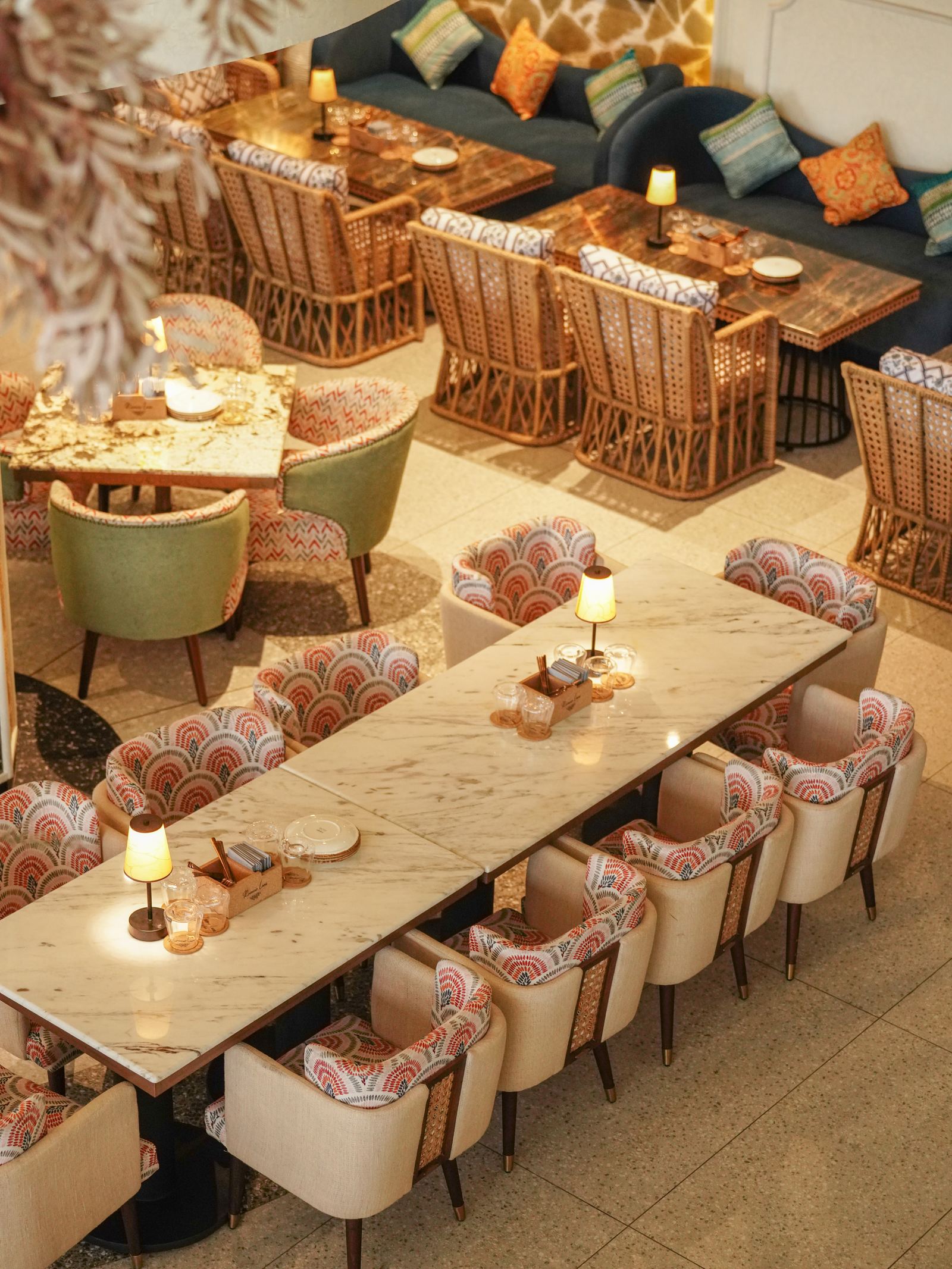 Romeo Lane β booth seating detail