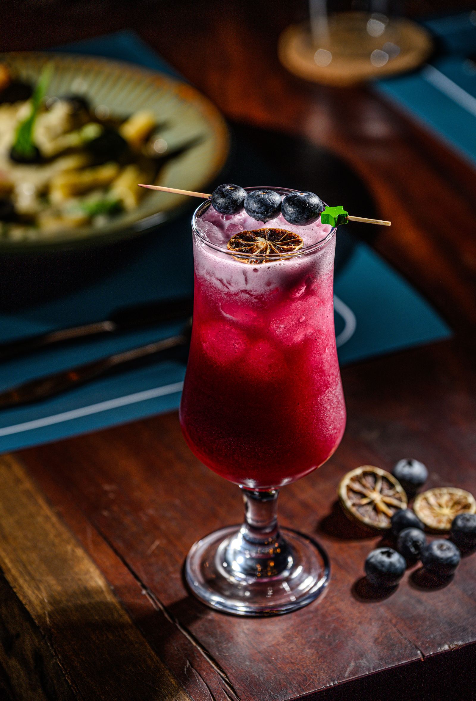 Wild Sage β plated dish and cocktail