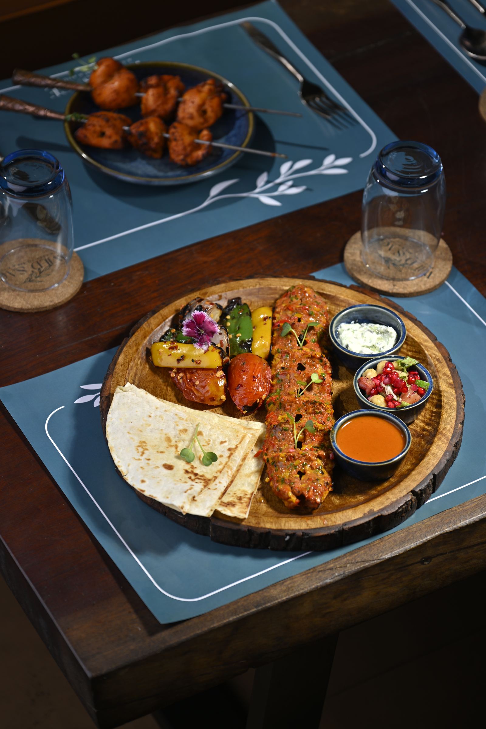 Wild Sage β grilled skewer platter